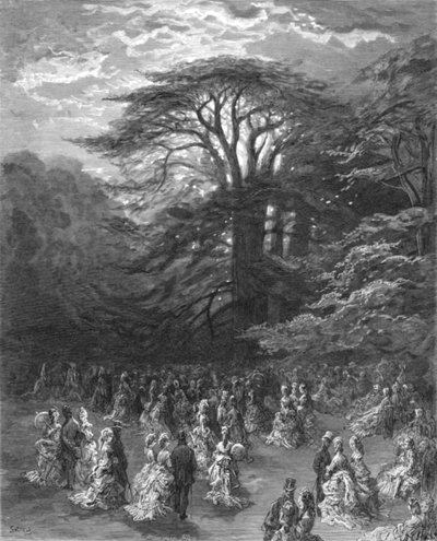 Una Fiesta en Chiswick de Gustave Dore