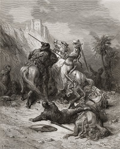 Una heroína Florine de Borgoña, ilustración de 