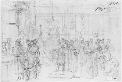 Álbum del sitio de París, Maison Debos, boulevard Haussmann de Gustave Dore