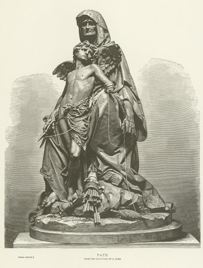 Alegoría del destino de Gustave Dore