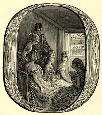 Un palco de ópera en de Gustave Dore