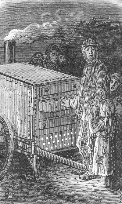 Hombre de la patata asada de Gustave Dore