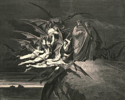 Ninguno de ustedes sea escandaloso, c1890 de Gustave Dore