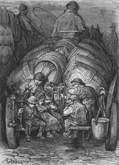 Carro del cervecero de Gustave Dore