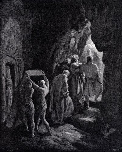 Entierro de Sara de Gustave Dore