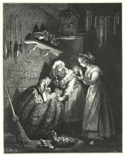 Cenicienta de Gustave Dore