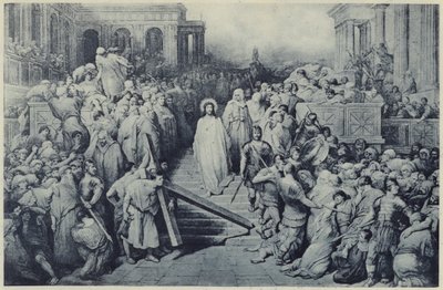 Cristo dejando el Pretorio de Gustave Dore