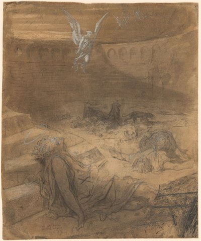 Mártires cristianos de Gustave Dore