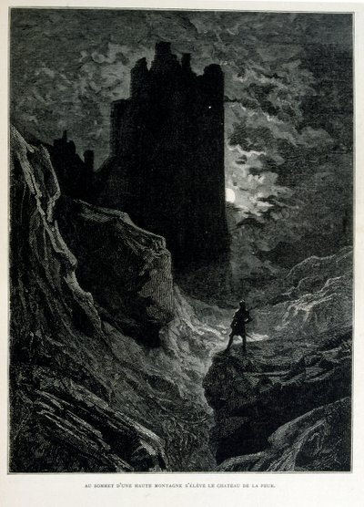 Croque-Mitaine (El coco); ilustración de 1863 por Gustave Doré de Gustave Dore