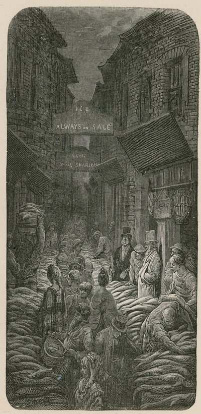 Dark Horse Lane, Billingsgate de Gustave Dore