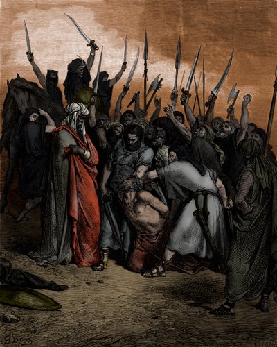 Muerte de Agag de Gustave Dore
