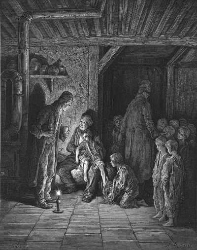 Encontrado en la calle, 1872 de Gustave Dore