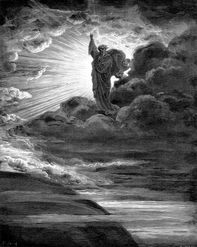 Dios creando la luz, 1866 de Gustave Dore