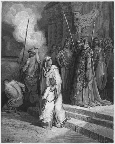 El coraje de una madre de Gustave Dore