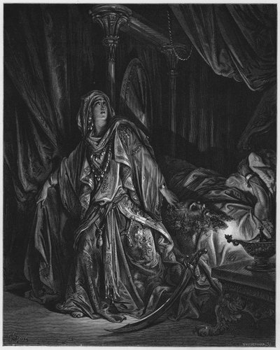 Judith y Holofernes de Gustave Dore