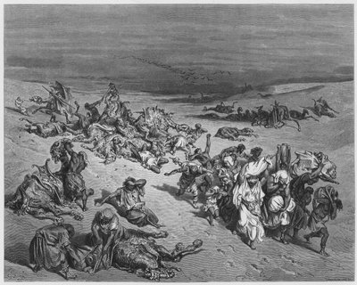 La peste del ganado de Gustave Dore