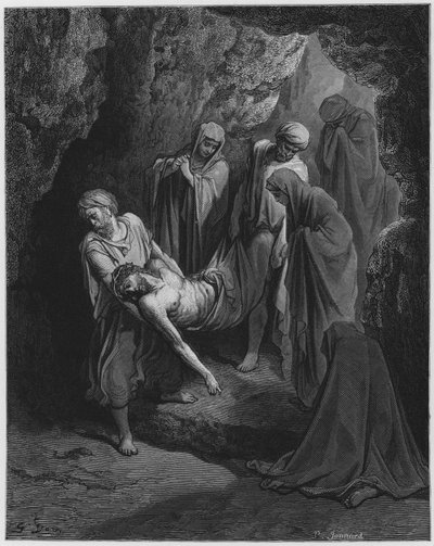 El entierro de Cristo de Gustave Dore