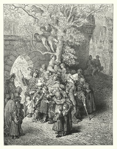 Ilustración de Gustave Dore para Rime of the Ancient Mariner de Coleridge (grabado) de Gustave Dore