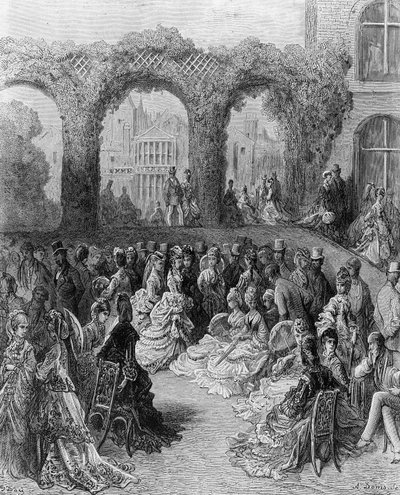 Fiesta en el jardín de Holland House, de 