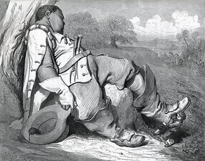 Ilustración para "Le petit poucet", escrita en 1697 por Charles Perrault (1628-1703) de Gustave Dore