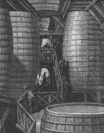 En la cervecería de Gustave Dore
