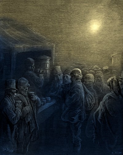 Dentro de los muelles de Gustave Dore