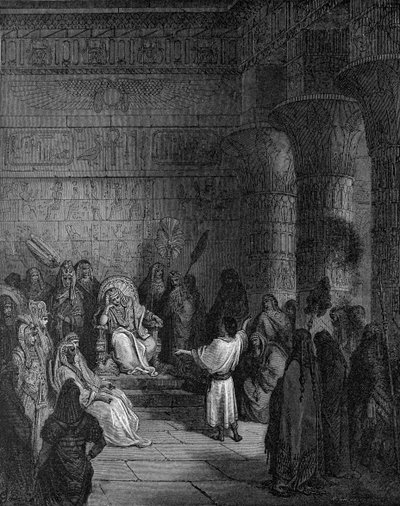 José interpreta el sueño del faraón de Gustave Dore