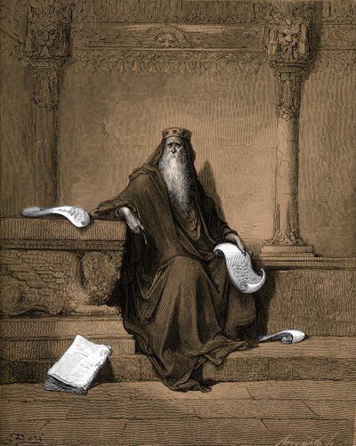 Rey Salomón - Biblia de Gustave Dore