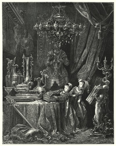 La Barba Azul de Gustave Dore