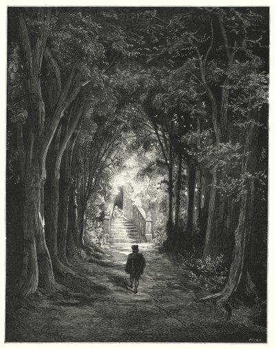 La Bella Durmiente (grabado) de Gustave Dore