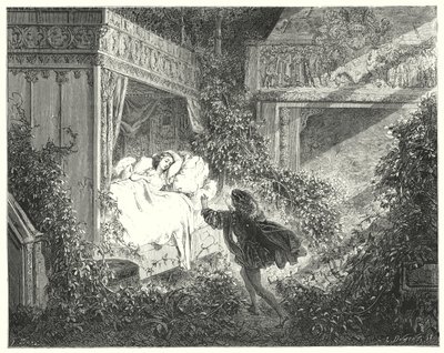 La Bella Durmiente de Gustave Dore