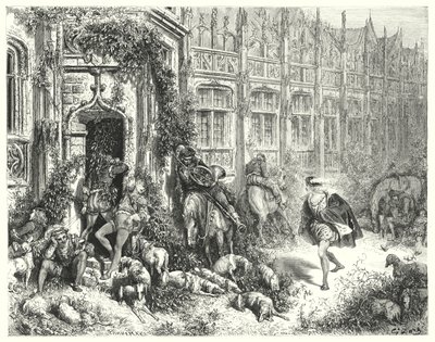 La Bella Durmiente de Gustave Dore