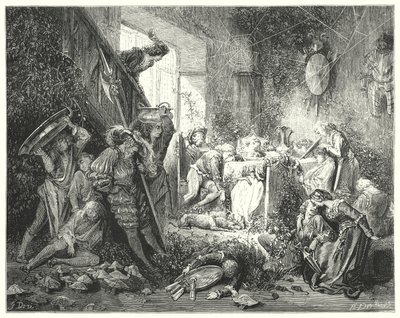 La Bella Durmiente de Gustave Dore