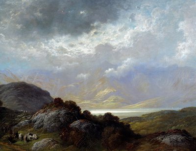 Paisaje de Escocia de Gustave Dore