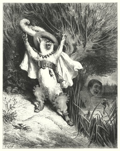 El Gato con Botas de Gustave Dore