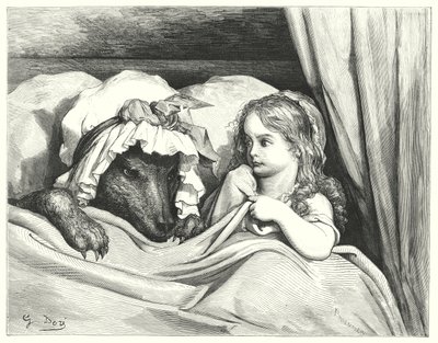 Caperucita Roja de Gustave Dore