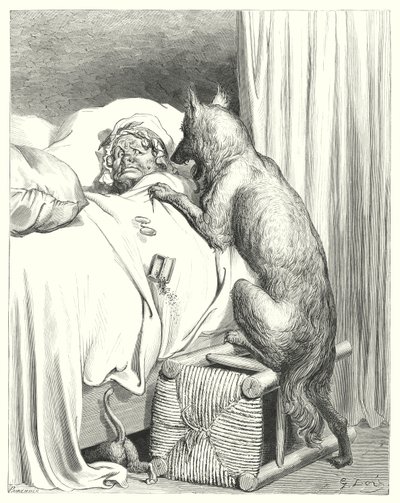 Caperucita Roja de Gustave Dore