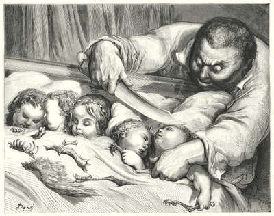 El Pequeño Pulgarcito de Gustave Dore