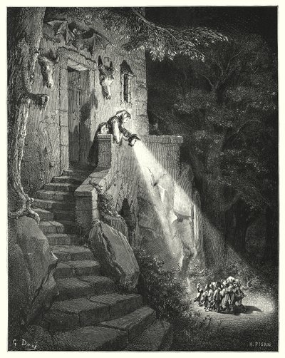 Le Petit Poucet (grabado) de Gustave Dore