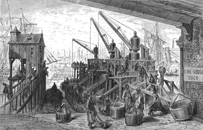 Muelle de Limehouse de Gustave Dore