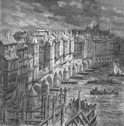 Puente de Londres, 1694 de Gustave Dore