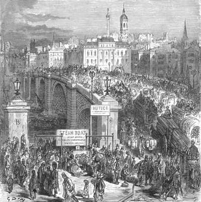 Puente de Londres de Gustave Dore