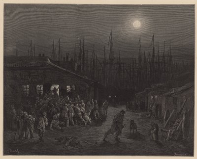 London Docklands de Gustave Dore