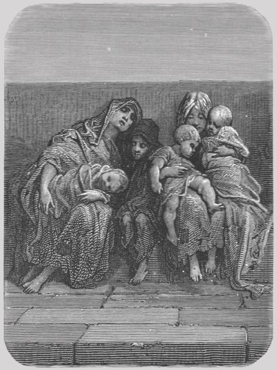 Descansando en el puente de Gustave Dore