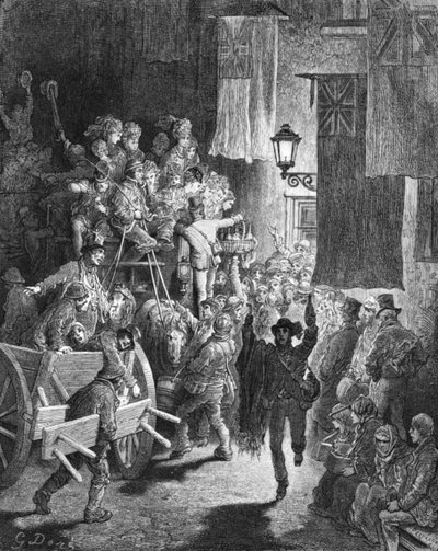 Regresando a casa de Gustave Dore