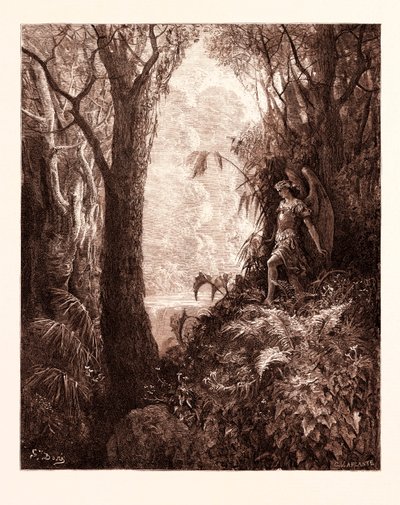 Satán en el Paraíso de Gustave Dore