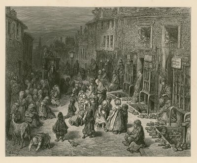 Seven Dials, Londres de Gustave Dore
