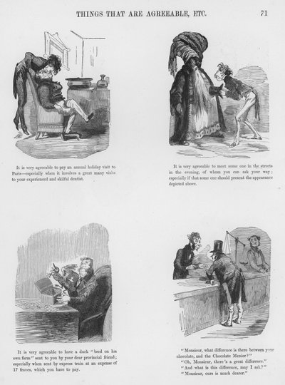 Bocetos Humorísticos y Grotescos por Gustave Doré de Gustave Dore