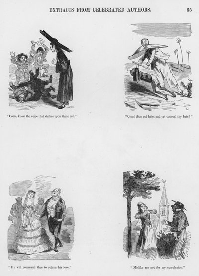 Bocetos humorísticos y grotescos de Gustave Doré de Gustave Dore