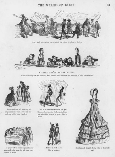 Bocetos humorísticos y grotescos de Gustave Doré de Gustave Dore